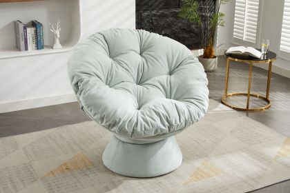 Oversized Swivel Accent Chair, 360 Swivel Barrel Chair, Papasan Chair for Living Room Bedroom