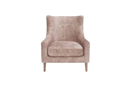 Hi Back Accent Chair - Carmel